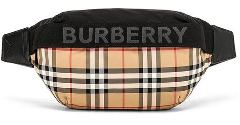 burberry fanny pack women's|Burberry sonny belt bag.